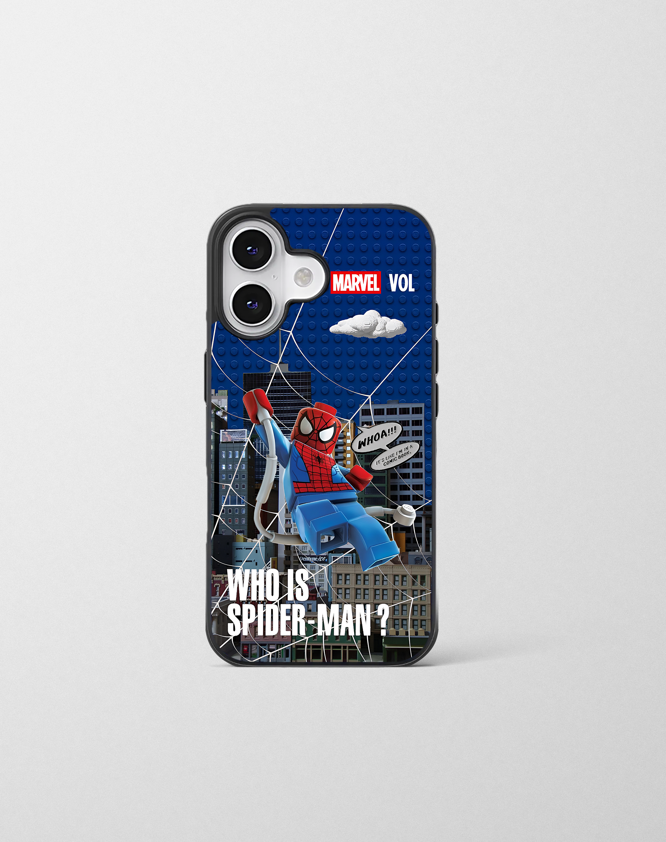 قاب موبایل مدل    « SPIDERMAN » لگو کامیک