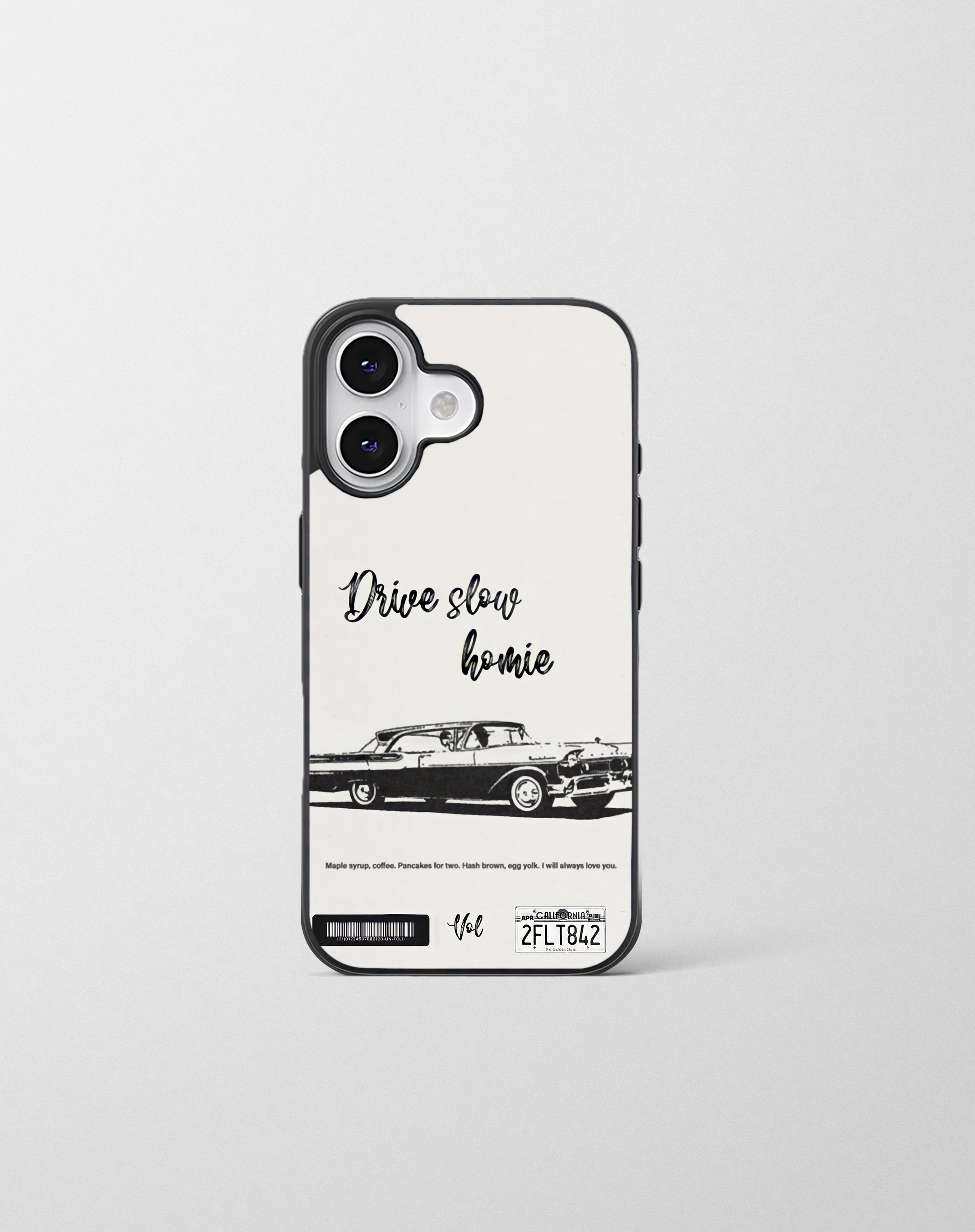 قاب موبایل مدل    « Drive slow »