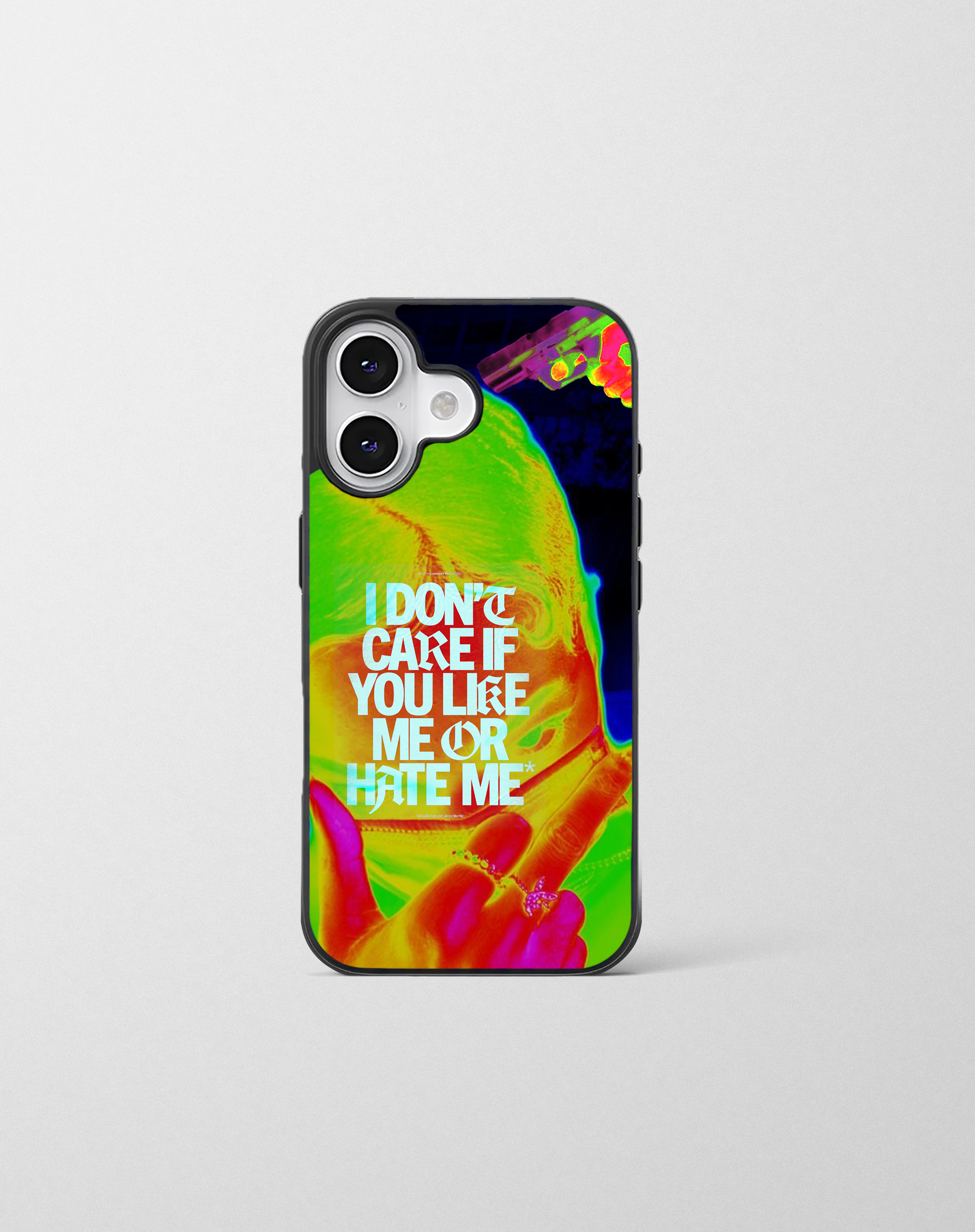 قاب موبایل مدل    « i dont care »