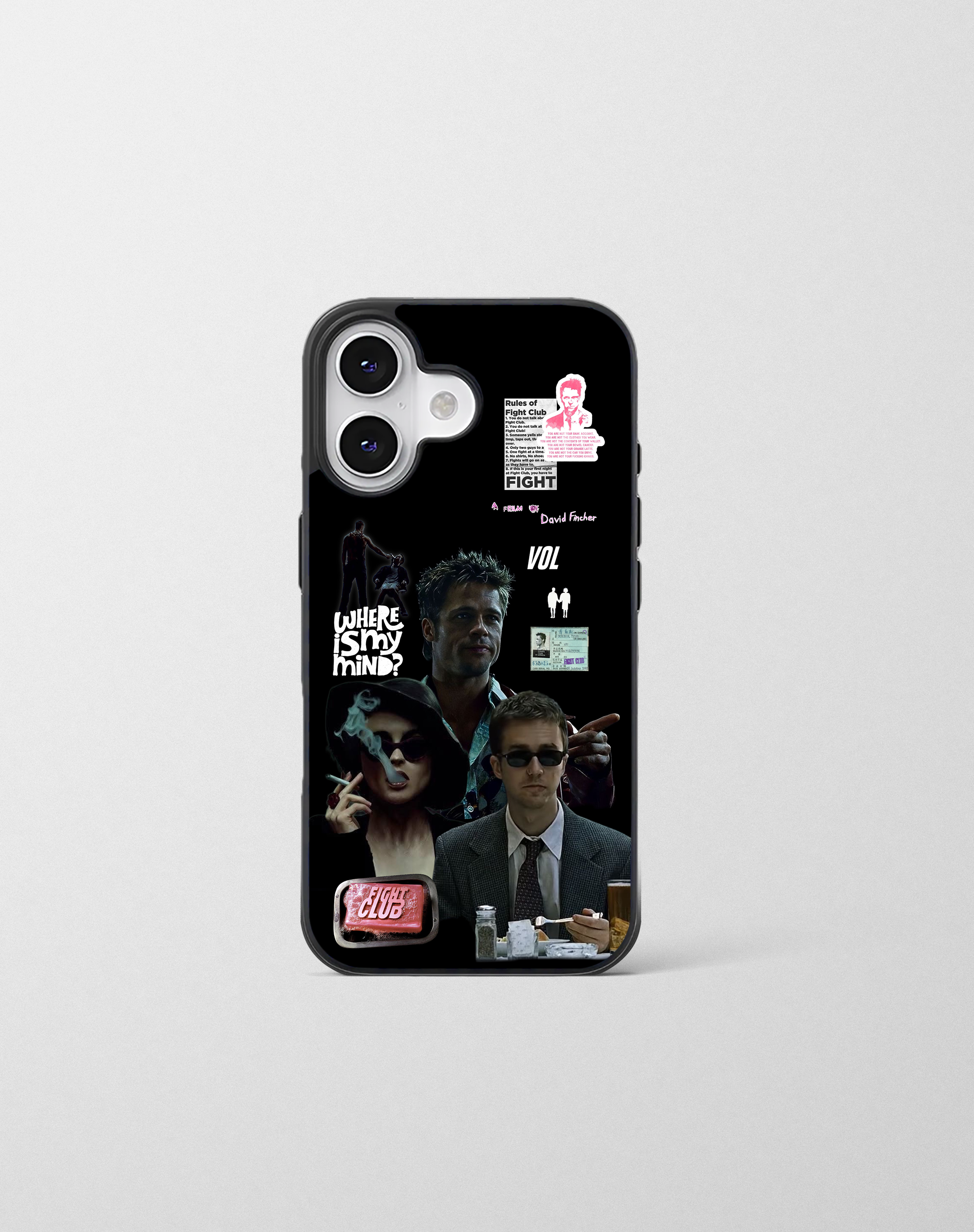 قاب موبایل مدل    « Fight club »