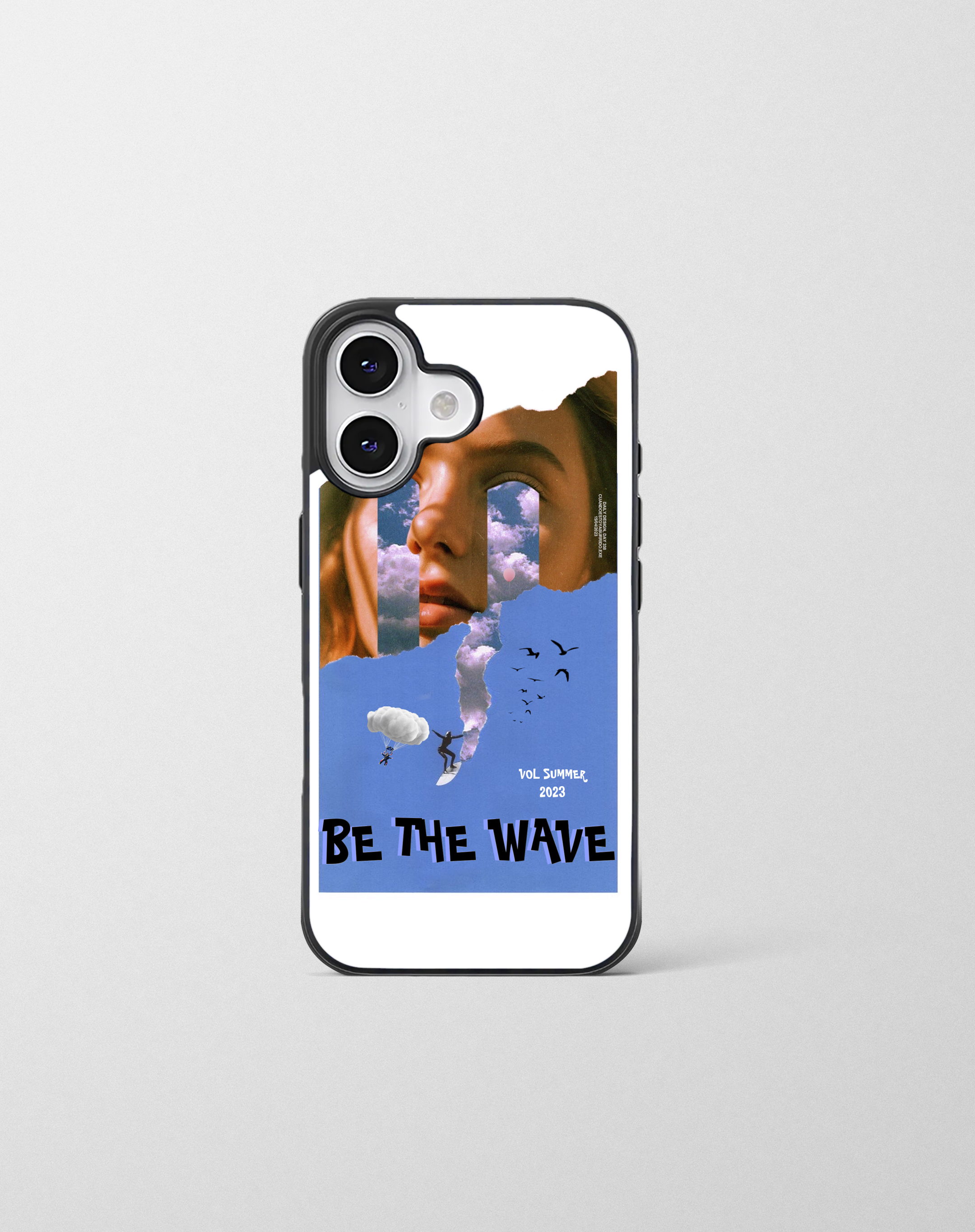 قاب موبایل مدل « Be the wave »