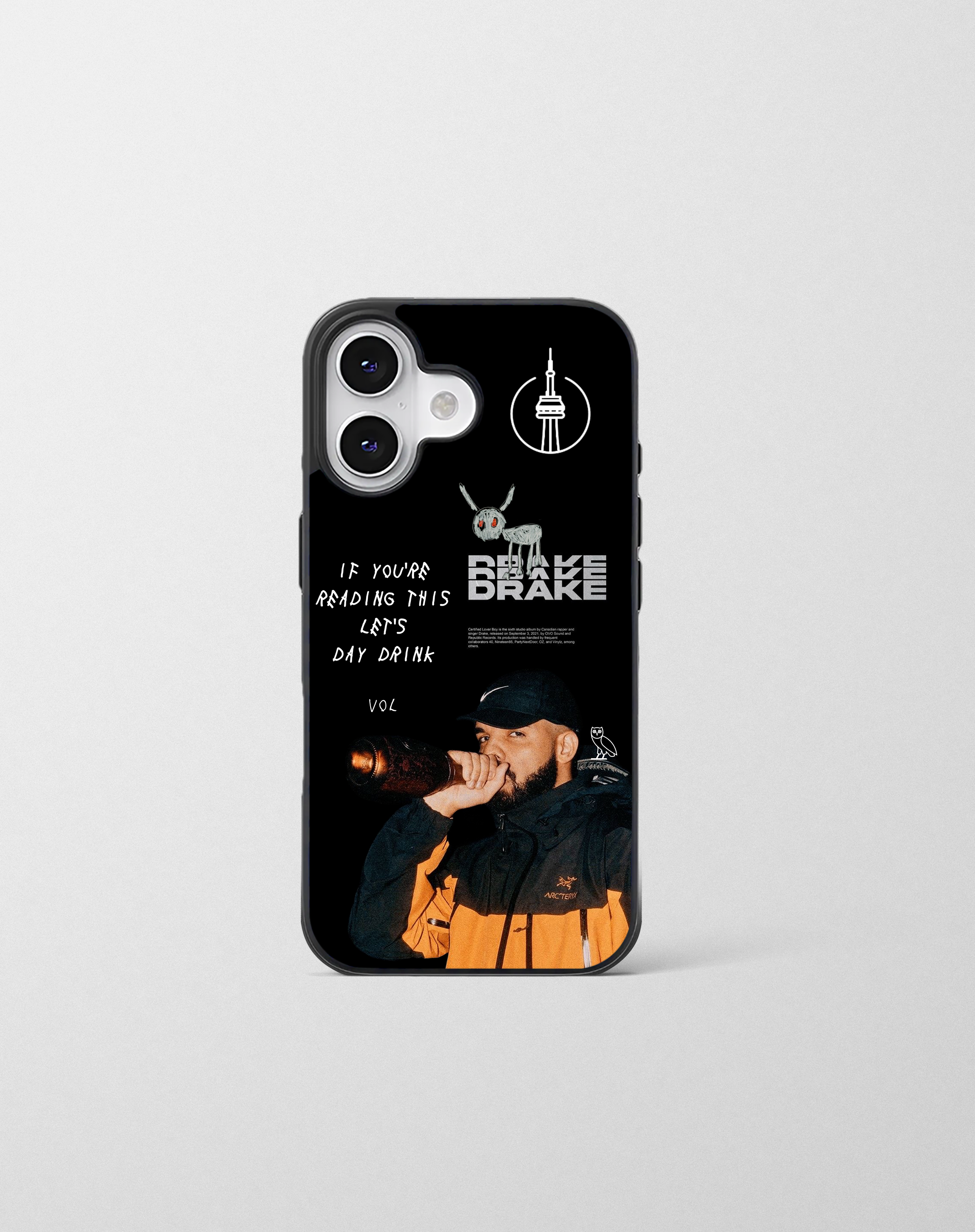 قاب موبایل مدل    « Drake »