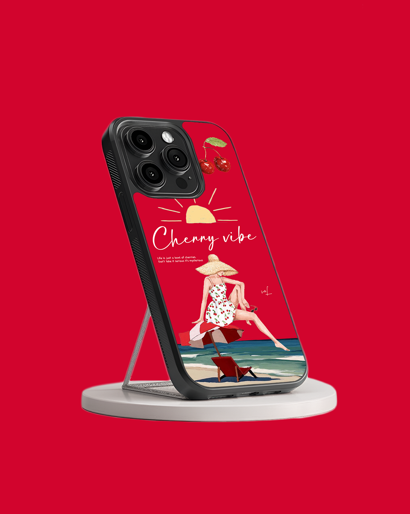 قاب موبایل مدل    « cherry vibe»