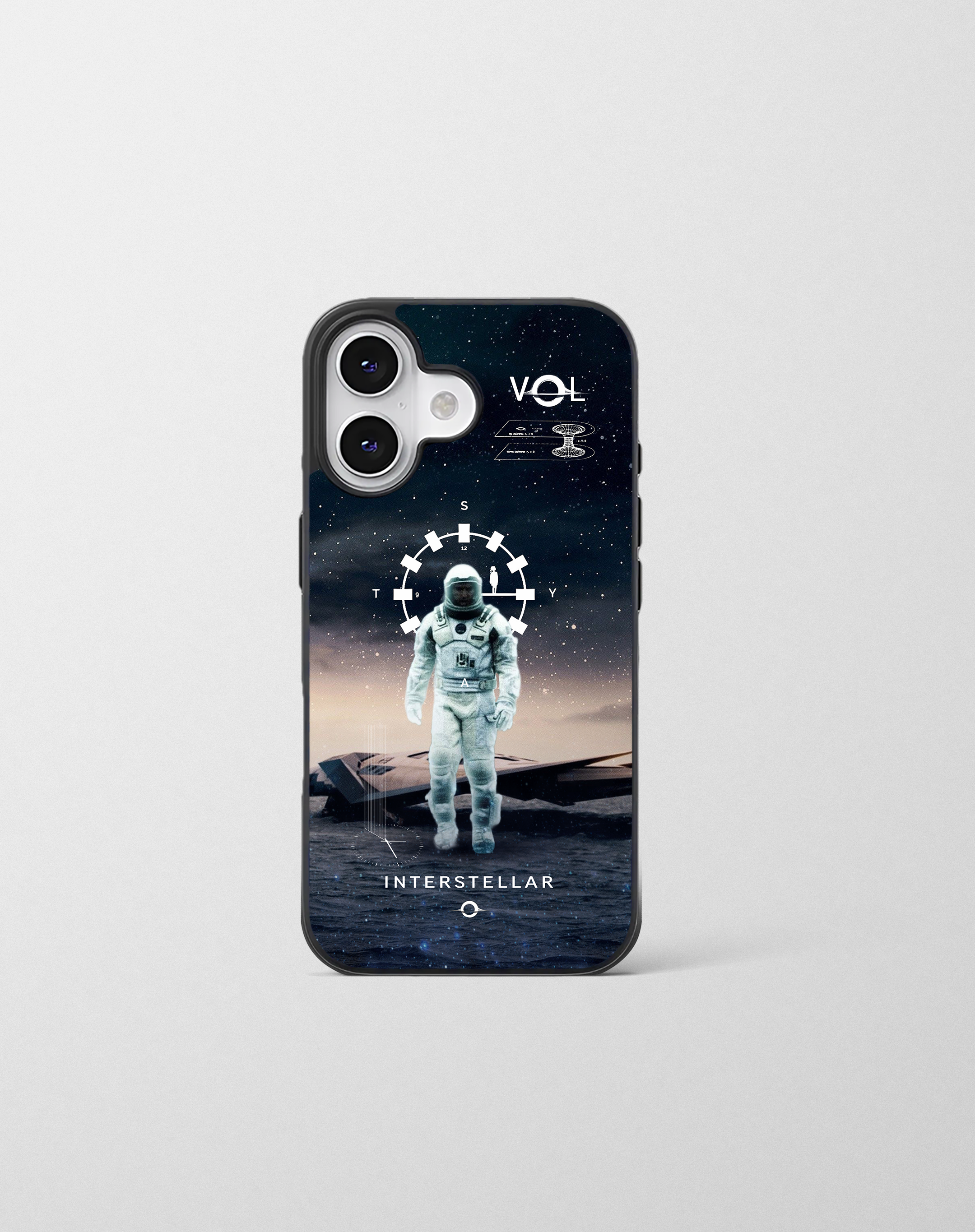 قاب موبایل مدل    « interstellar »