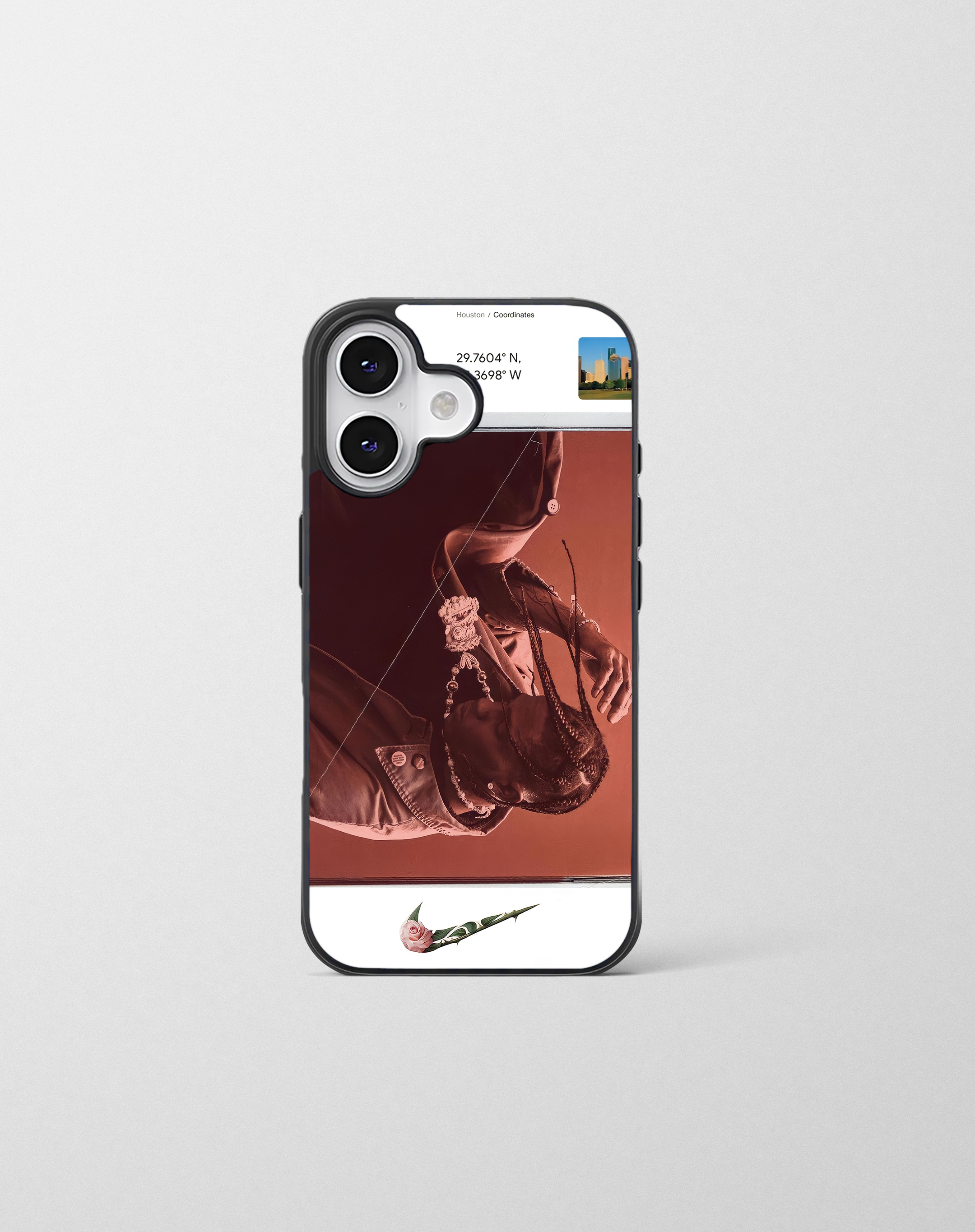 قاب موبایل مدل    Nike « travis scott »
