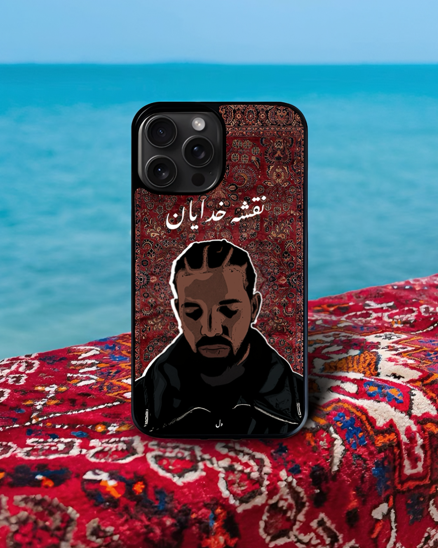 قاب موبایل مدل    « Drake » نقشه خدایان
