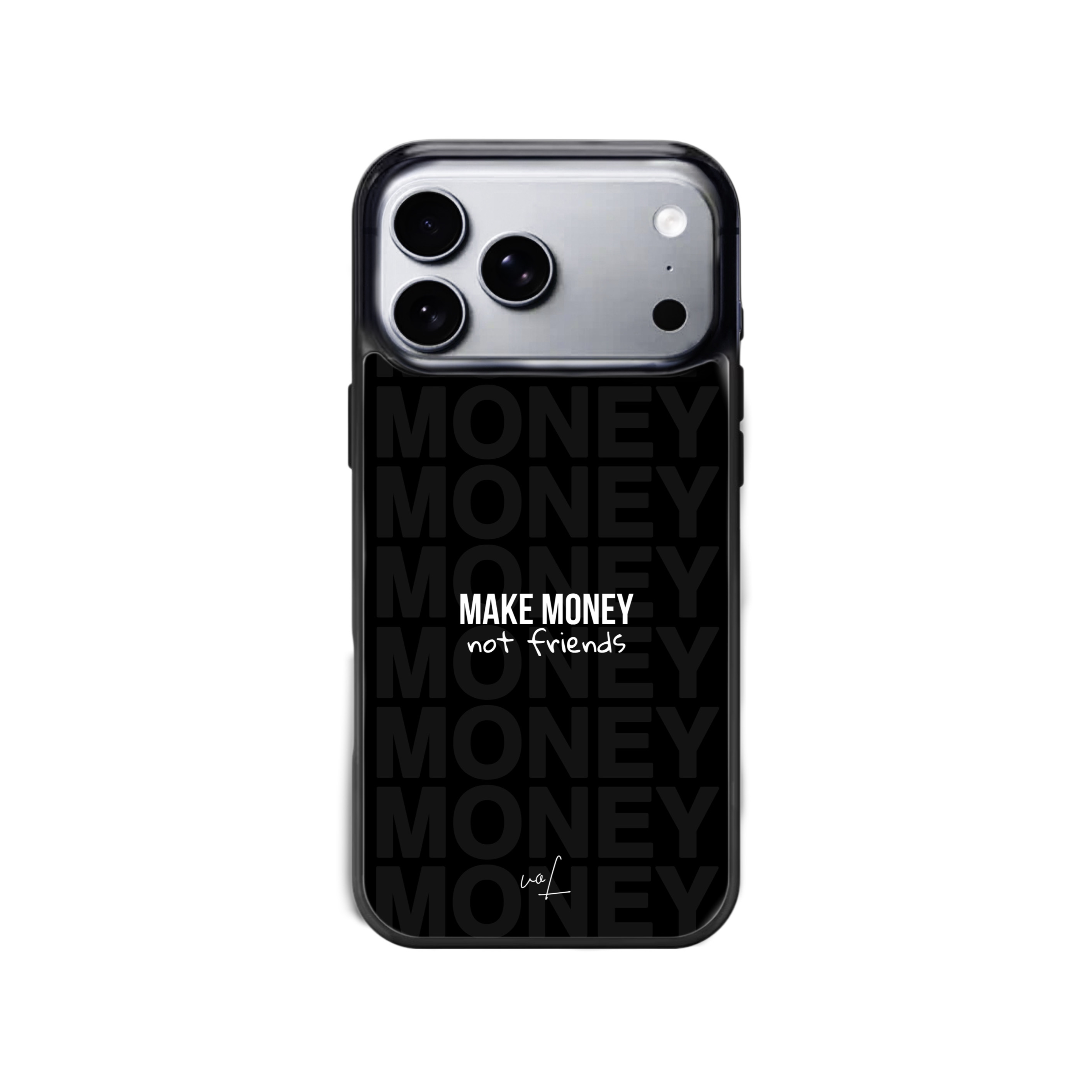 قاب موبایل مدل    « Money » مشکی