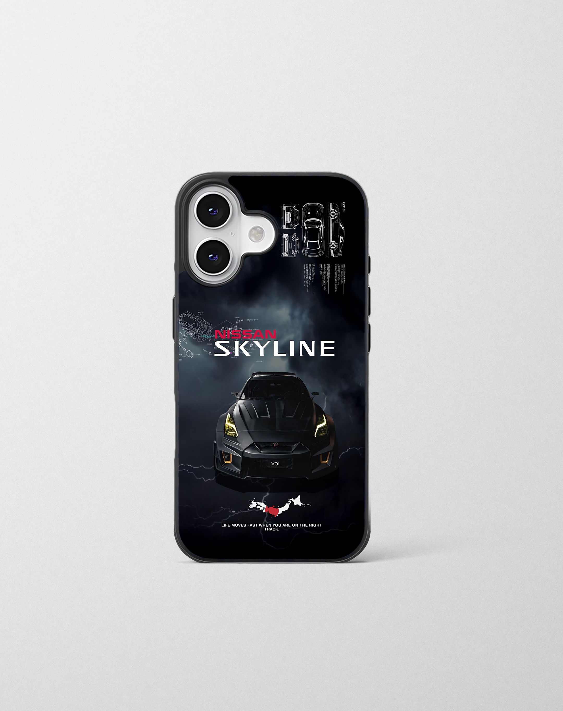 قاب موبایل مدل    « Skyline » نیسان